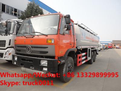 China dongfeng 6*4 LHD 210hp diesel 23000L dongfeng double rear axles oil truck for sale, wholesale price Fuel tank truck for sale