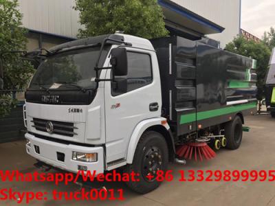 China HOT SALE! new best price Dongfeng 120hp diesel road washing sweeper truck, China supplier of street sweeper for sale for sale