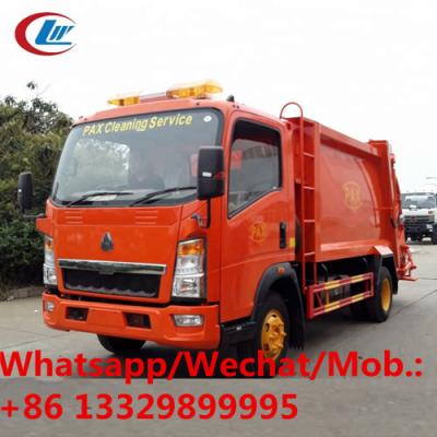 China new best price CLW brand 5cbm garbage compactor truck for sale, Factory sale good price rear loader wastes vehicles for sale