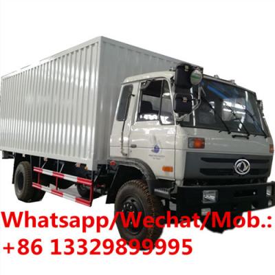 China factory sale Euro3 diesel 6 wheel cheapest dongfeng cargo trucks 10 ton to 12t, best price van cargo truck for sale for sale