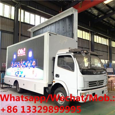 China HOT SALE! cheaper price Dongfeng DLK outdoor small led display truck, P4/P5/P6 mobile LED advertising truck for sale for sale