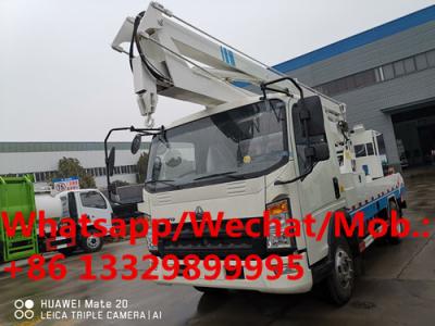 China best price High Altitude Operation Truck/ Aerial work vehicles, HOT SALE! HOWO hydraulic bucket truck for sale, for sale