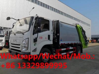 China High quality JMC brand diesel 7cbm compacted garbage truck for sale, Hot sale! cheaper wastes collecting vehicle for sale