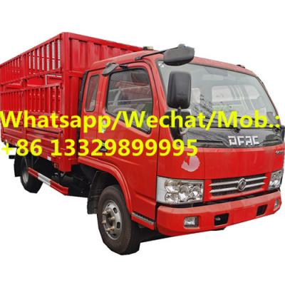 China new best price dongfeng light duty 3tons cargo truck for sale, HOT SALE! High quality stake fence lorry truck for sale