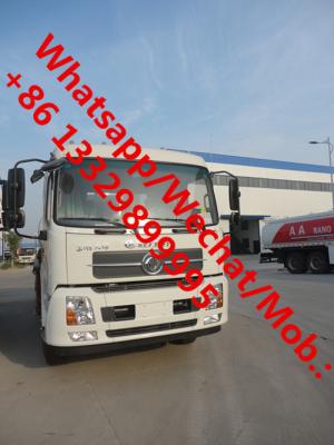 China dongfeng Tianjin 4*2 190hp diesel 10cbm 8T Standard type asphalt spreading tanker truck for sale, bitumen tanker vehicle for sale