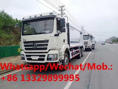 China HOT SALE! Customized SHACMAN BRAND 6*4 LHD 18CBM garbage compactor truck for sale, 115tons compacted garbage truck for sale