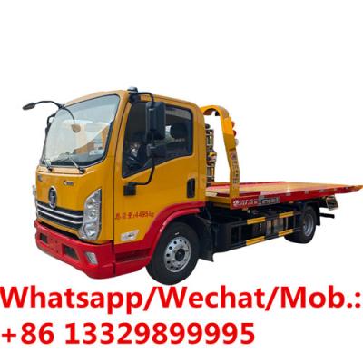 China Customized SHACMAN brand 3tons flatbed wrecker towing truck for sale, HOT SALE! new Road towing repaired vehicle for sale