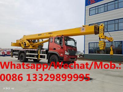 China HOT SALE!new good price FOTON 4*2 LHD 16T mobile crane truck,Factory sale price 16T  truck crane for sale for sale