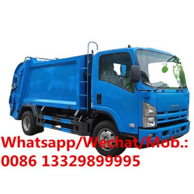 China Cheaper price ISUZU 5cbm-10cbm compacted garbage truck for sale, China ISUZU garbage compacted vehicle supplier for sale for sale