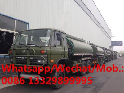 China high quality and best price dongfeng 6*6 off road military water tanker truck for sale,cross-field dirnking water truck for sale