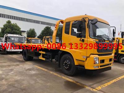 China Factory sale best price dongfeng tianjin 8T road wrecker towing car vehicle, HOT SALE! 8T road recovery vehicle for sale