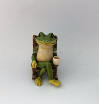 China China China Supplier Wholesale Resin Relax Frog for sale