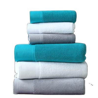 China S&J Compressed High Quality Customized Multicolor Border Finish Bath Towel for sale