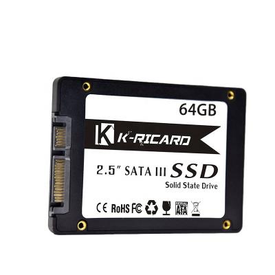 中国 Internal hard disk 2.5inch ssd 64gb sata3 laptop 7mm ssd for computer 販売のため