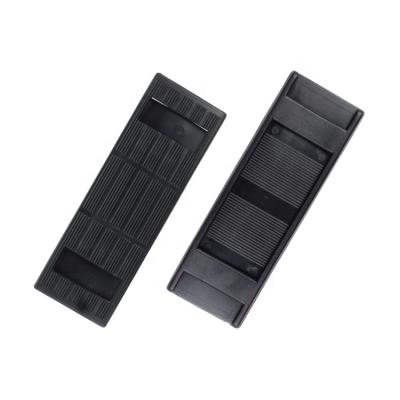 China Replaceable non-slip soft rectangle plastic (PVC) plastic shoulder padding for sale