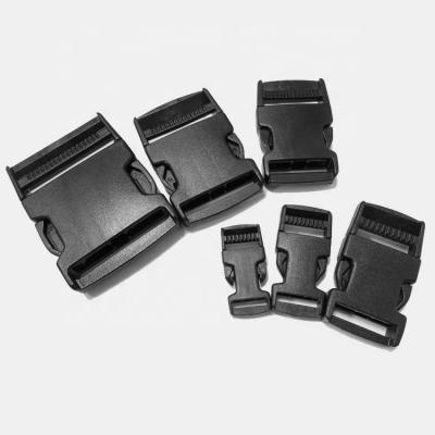 China 15mm/20mm/25mm/32mm/38mm/50mm Plastic Belt Release Adjustable Plastic Side Buckle For Bag for sale