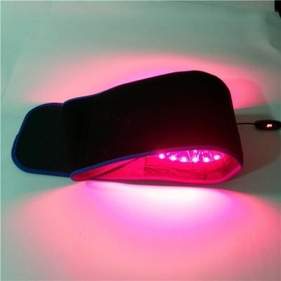 China Pigment Removal Custom Pain Relief Weight Loss Light Belt 660Nm Infrared 850Nm Led Infrared Red Light Therapy Wrap Belt For Slim Body for sale