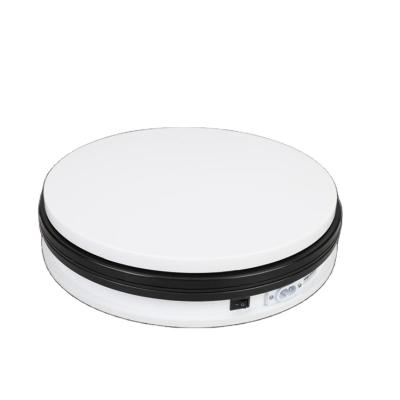 China Shopping Mall 25cm Photography Rotating Model Remote Display Turntable Video 3D Rotating Platform Scan for sale