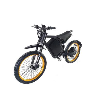 China Double Battery Good Quality 3000W 72V 26AH Aluminum Alloy Fat Tire Motorcycle Electric Bicycle for sale