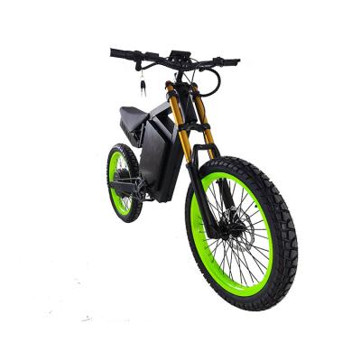 China Aluminum Alloy Mountain 8000w Electric Bike 110km Electric Motorcycle Hot Selling Electric Bicycle for sale