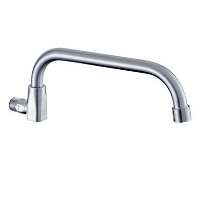 China Wall Mounted Single Cold Sense Ceramic Faucets Coil Value Semi-Automatic Swing Out Of Water Kitchen Faucet for sale