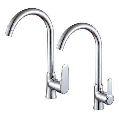 China Hot And Cold Mixer Taps Wholesale Price Bathroom Basin Kitchen Sink Faucets Metered Single Lever Solid Brass Faucets for sale