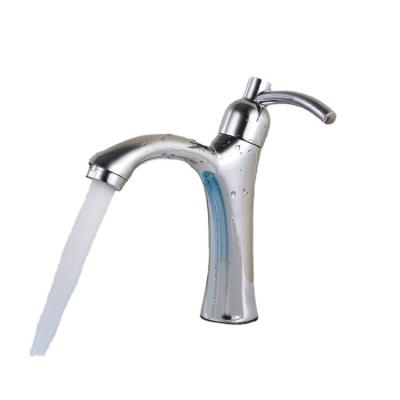 China Modern Stylish Bathroom Faucets Basin Mixer Taps Single Handle Sink Faucet Metered Cold Water Faucet For Bathroom for sale