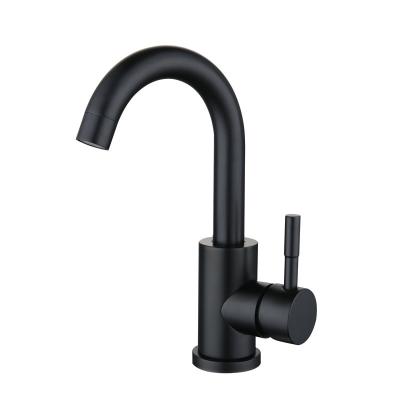 China Metered Faucets Black Basin Faucet Basin Faucet Basin Faucet Mixer Single Hole Bathroom Faucet Basin for sale