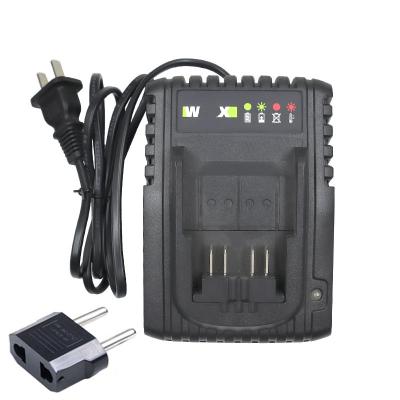 China Qi WA3921 Li-ion Battery Charger for Worxs 18V 20V WA3593 WA3595 WA3596 WA3016 WA3401 WA3922 WA3924 WA3927 WU279 lithium battery for sale