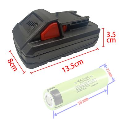 China 20V M18 5*21700 Li-ion Battery Plastic Case PCB Protection Box Board Lithium Battery Shell Charging For Milwaukees 18V M18-21700 for sale