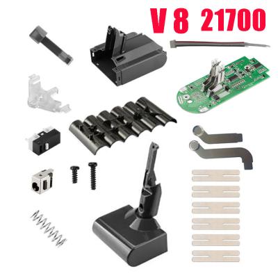 China 21700 Li Battery Plastic Case Charging Protection Board PCB For Dysons V8 21.6V Absolute Animal Exclusive Vacuum Cleaner For Dyson V8 for sale