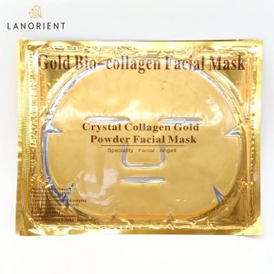 China Wholesale Hydrate Diamond Silicone Bio 24k Gold Collagen Anti Aging Face Mask Private Label Moisturizer for sale