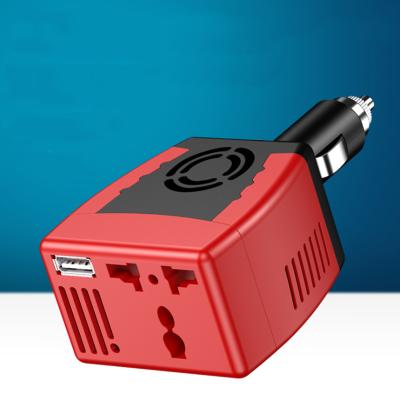 China 12V 110V 220V 150W Car Power Inverter with USB 128mm*42mm*66mm for sale