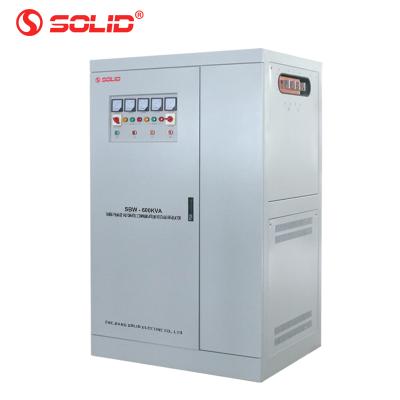 China SBW High Power Electric Servo Type 3 Phase 380V 440V 600KVA 800KVA Automatic Voltage Regulator 1000KVA for sale