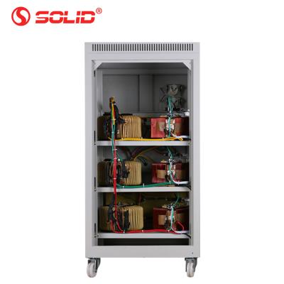 China Servo Type TNS Electrical 20KVA 30KVA 380 415 Three Phase SVC 440 Volt AVR Automatic Voltage Regulator Stabilizer for sale