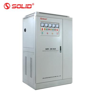 China SBW Motor Voltage Stabilizer SBW 200KVA 250KVA 300KVA 350KVA Three Phase Servo Automatic Voltage Regulator Stabilizer for sale