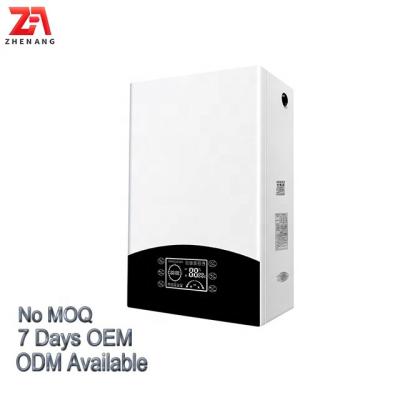 China Outdoor wifi control induction wall hung slim CE certificate 12kw electric combi boiler for home heating for sale