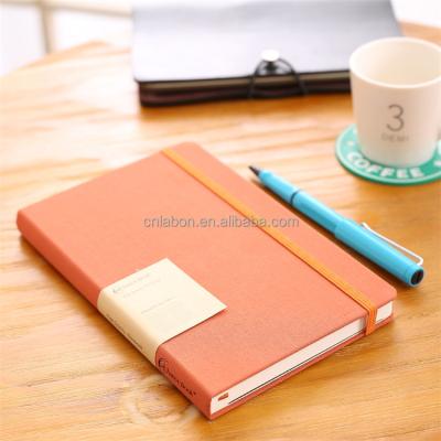 China Hot Sale Hardcover Debossed Logo Cloth Notebook With Custom Design for sale