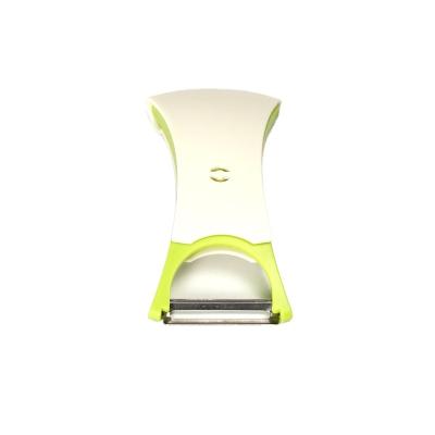 China Sustainable Kitchen Instruments Double Head Rotary Sharp Melon And Blade Fruit And Vegetable Grater Fruit Peeler for sale