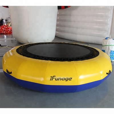 China 3-4 Years Wholesale Inflatable Water Trampoline For Inflatable Aqua Park for sale