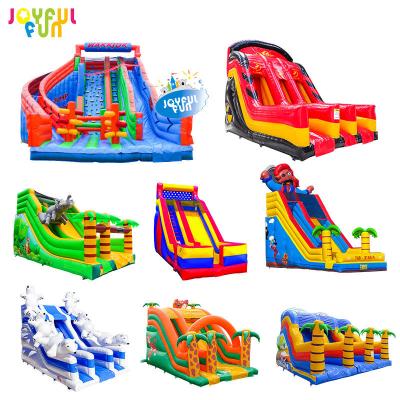 China 3-5 Years Used Customized Commercial High Quality Outdoor Inflatable Dry Slide For Sale for sale