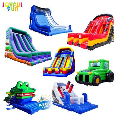 China 3-5 Years Used Customized Outdoor High Quality Commercial Inflatable Dry Slide For Adult for sale