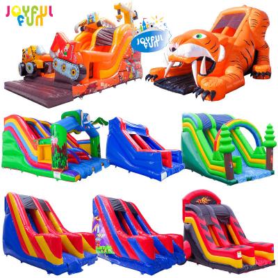 China 3-5 Years Factory Price Customized Commercial Grade Outdoor Adults Inflatable Dry Slide for sale