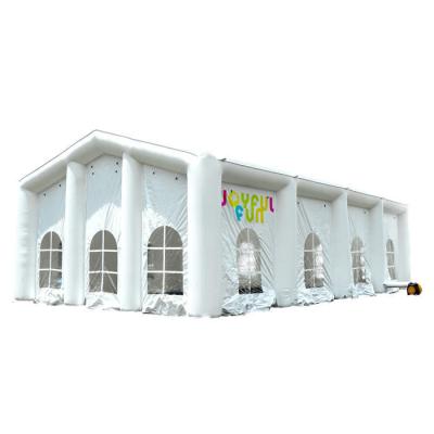 China 3-4 years durable inflatable white sewing tent of new top grade commercial inflatable tent for sale for sale