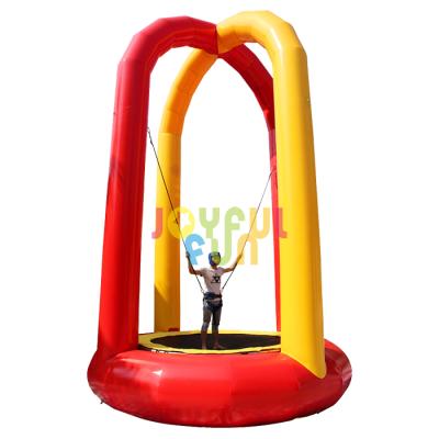 China 3-4 Years High Quality Sport Game Customized Outdoor Inflatable Bungee Trampoline For Sale for sale