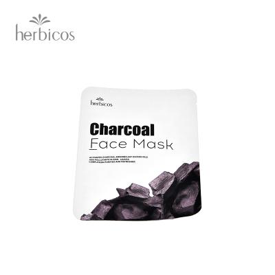 China Defect clearing hot sale popular pore facial cleanser bamboo charcoal sheet face mask for sale