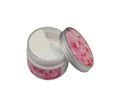 China Private Label Sakura Whitening Extracts Super Moisturizing Whitening Whipped Body Butter for sale