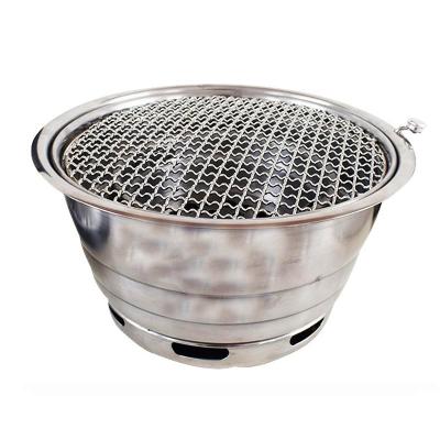 China 38cm Commercial BBQ Shop Restaurant Charcoal Oven Large Table Smokeless Indoor Korean BBQ Grill Easily Assembled for sale