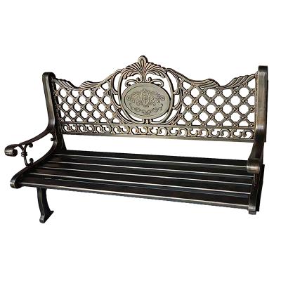 China Wholesale Durable Modern Metal Balcony Furniture Outdoor Garden Cast Aluminum Antique Carved Back Party Web Chairs for sale