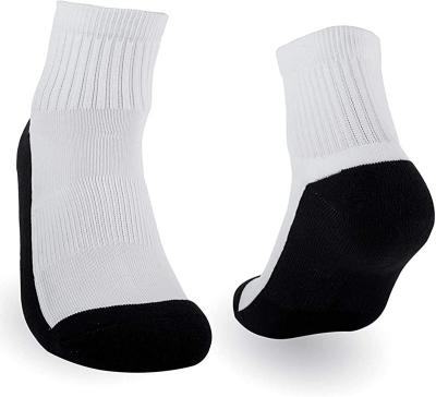 China QUICK DRY Custom Blank Moisture Wicking Cushioned Sublimation Sport Athletic Socks for sale